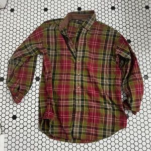 FA maccluer plaid shirt size medium